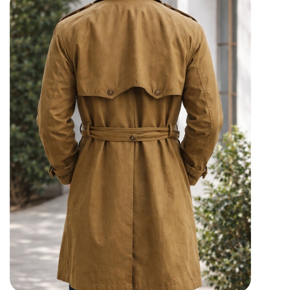 Harry Rosen | Harry II Vintage Inspired Lined Trench Coat - Picture 5 of 16